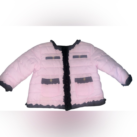 Girls 12 Month Puffy Jacket - Picture 1 of 2